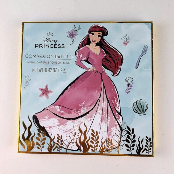 NEW Disney Princess Ariel Little Mermaid Complexion Palette by Taste Beauty - Picture 1 of 10